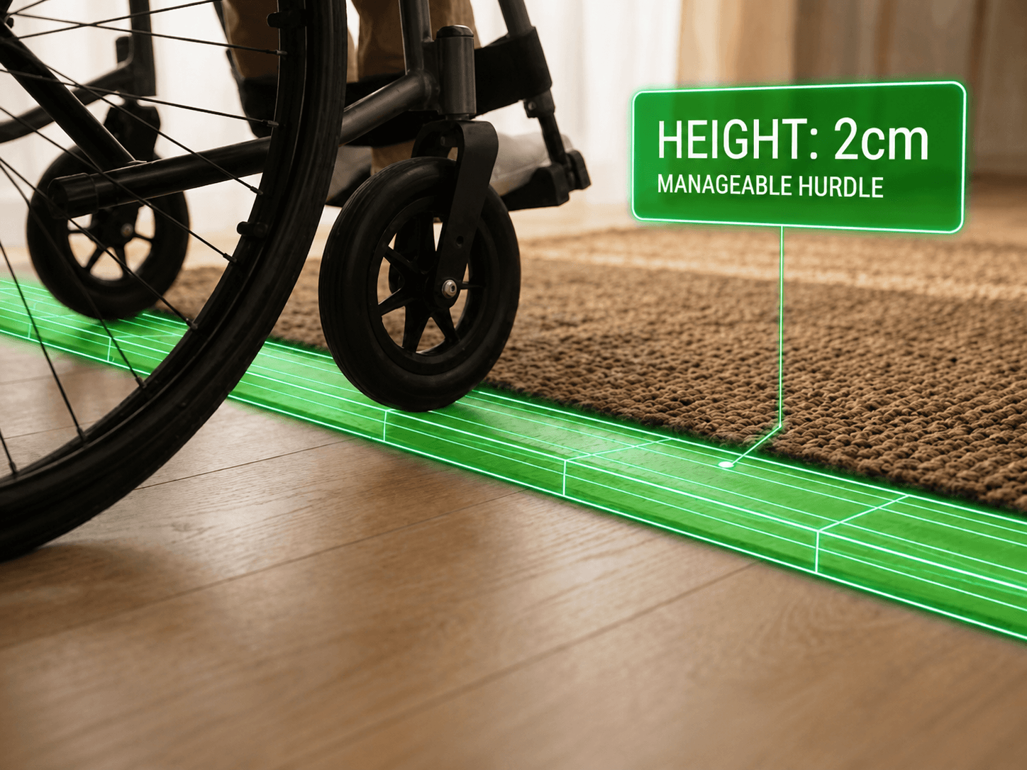 Accessibility Scoring Engine analysing a property